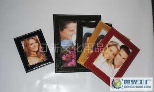新款皮革相框 融合工艺与实用的家居礼品选择